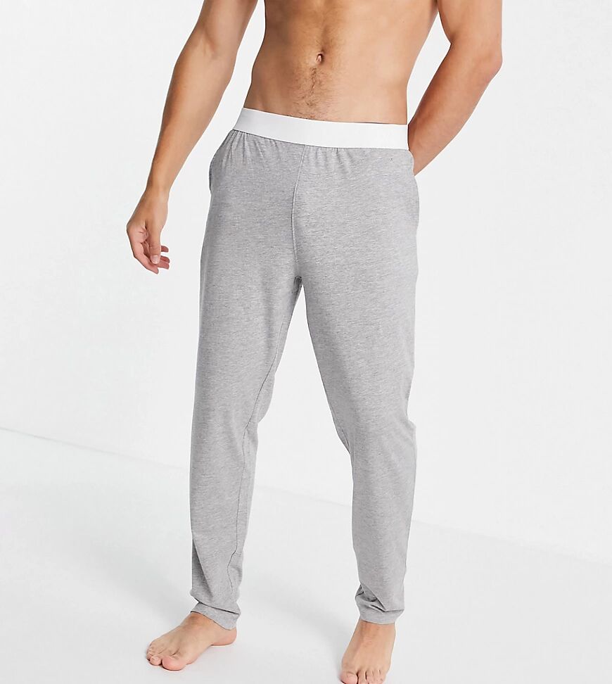 New Look lounge jersey joggers in grey  Grey