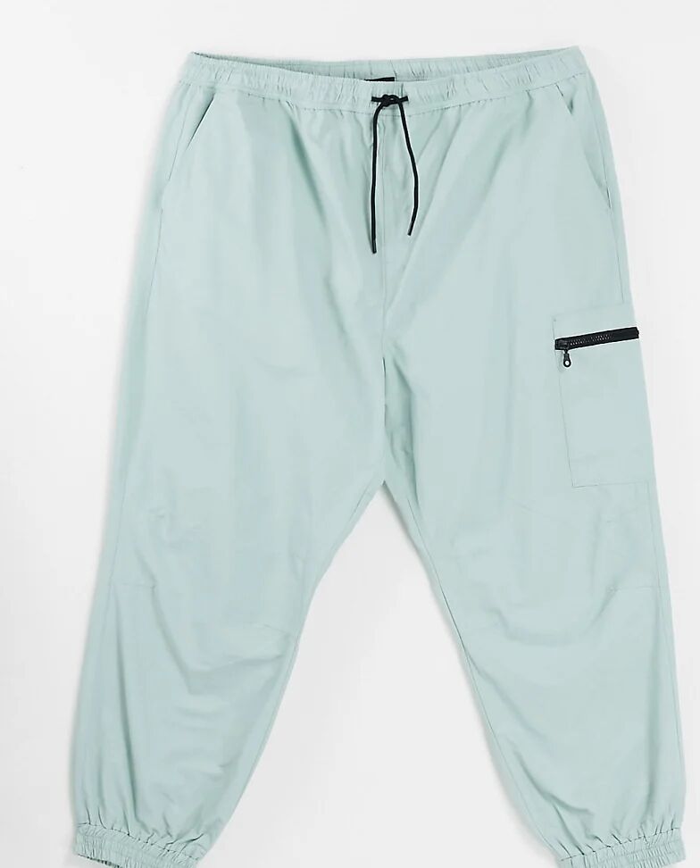 New Look oversized jogger in light green  Green