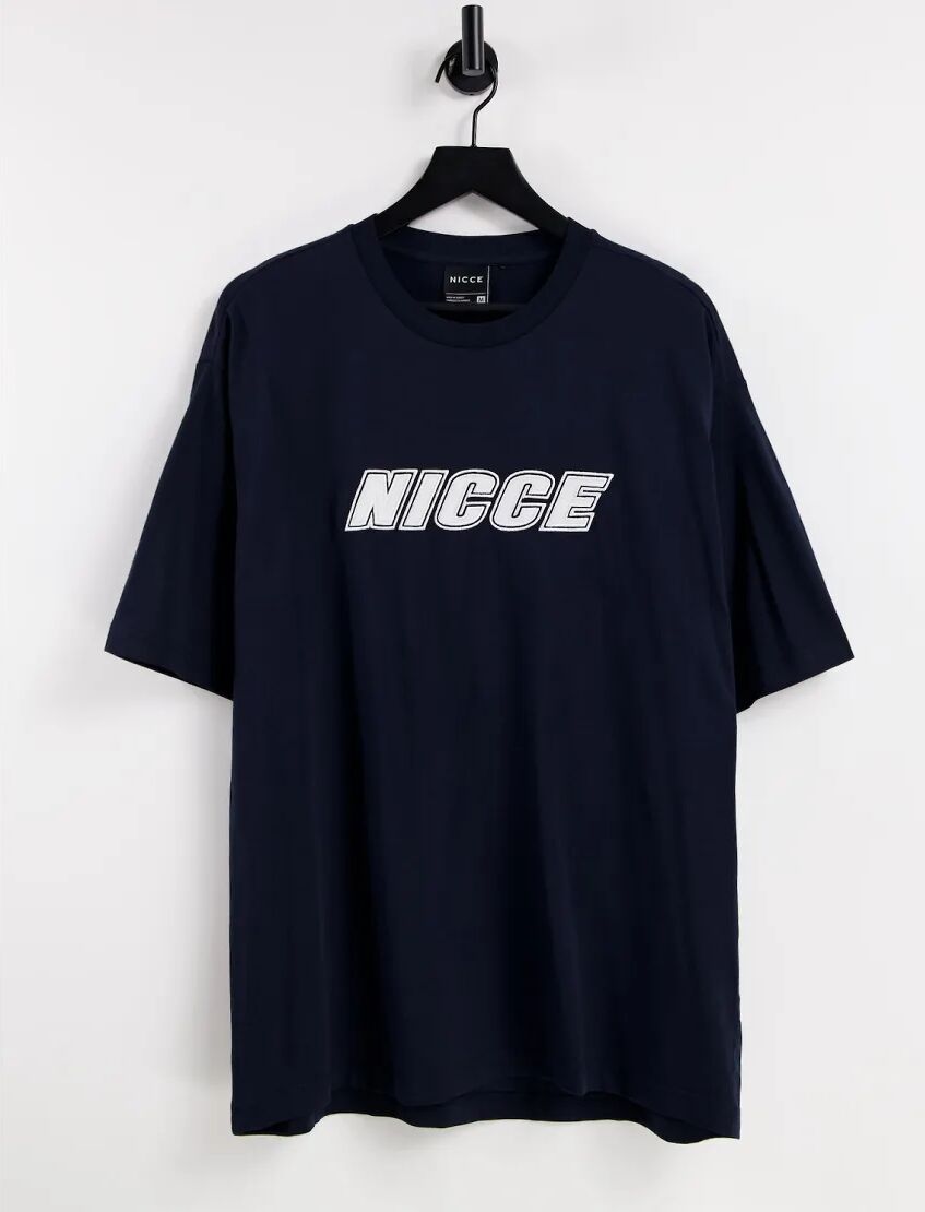 Nicce force t-shirt in navy  Navy