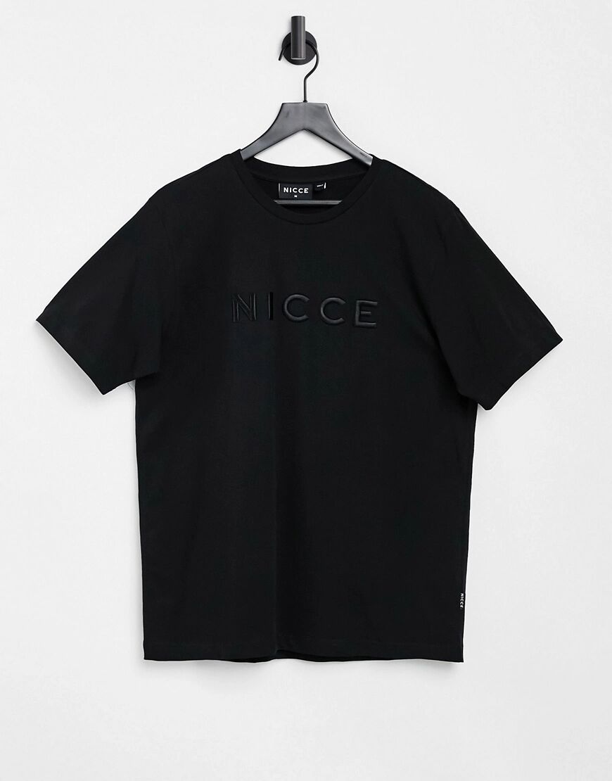 Nicce mercury t-shirt in black  Black
