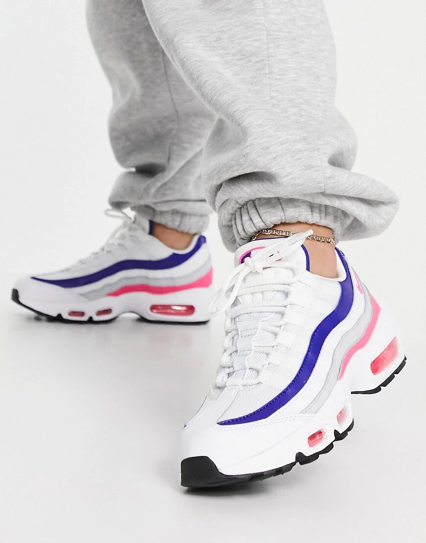 Nike Air Max 95 Trainers in white  White