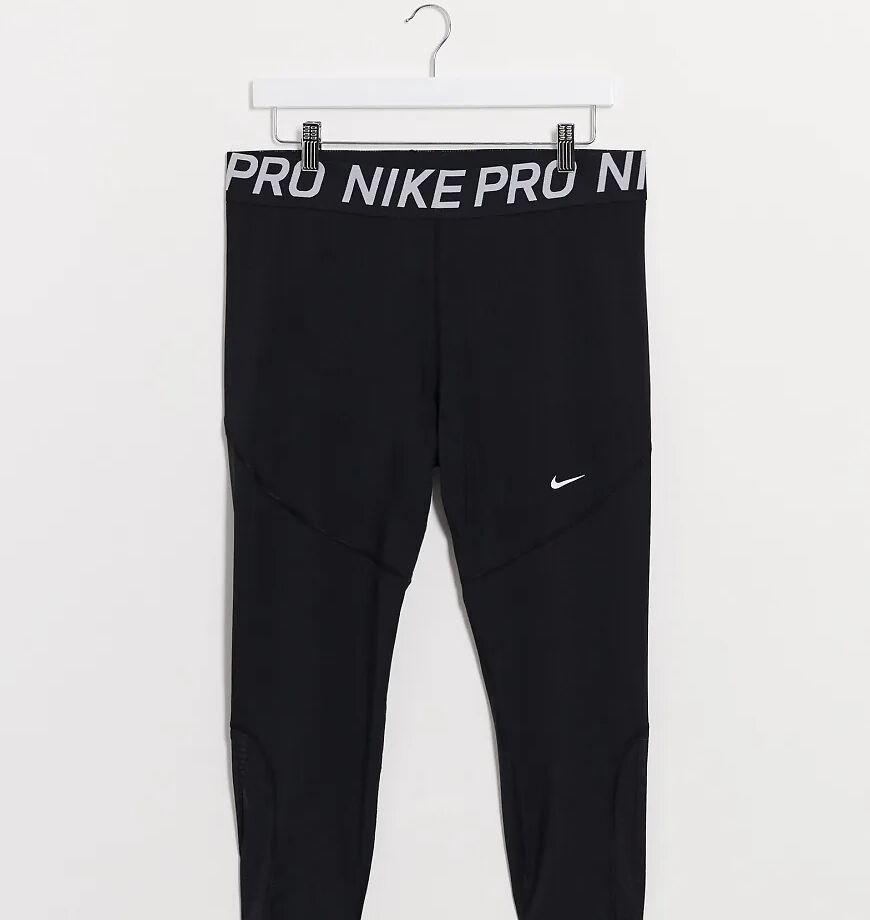 Nike Training Nike Pro Training Plus cropped leggings in black  Black