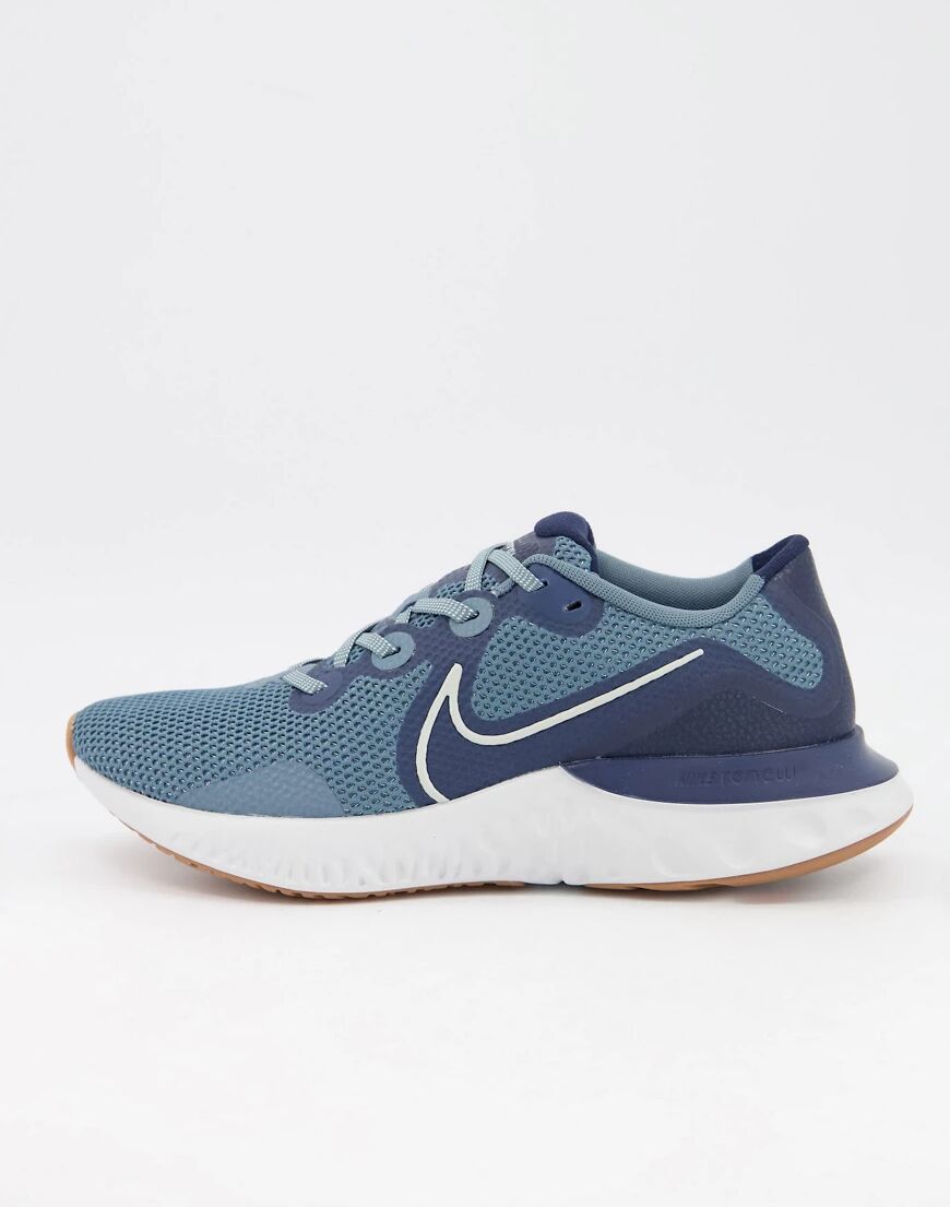 Nike Running Renew Run trainers in blue  Blue