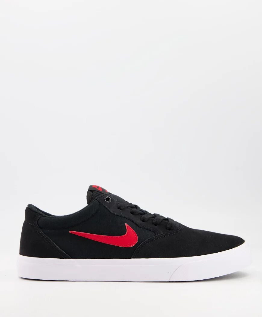 Nike SB Chron Solarsoft trainers in black  Black