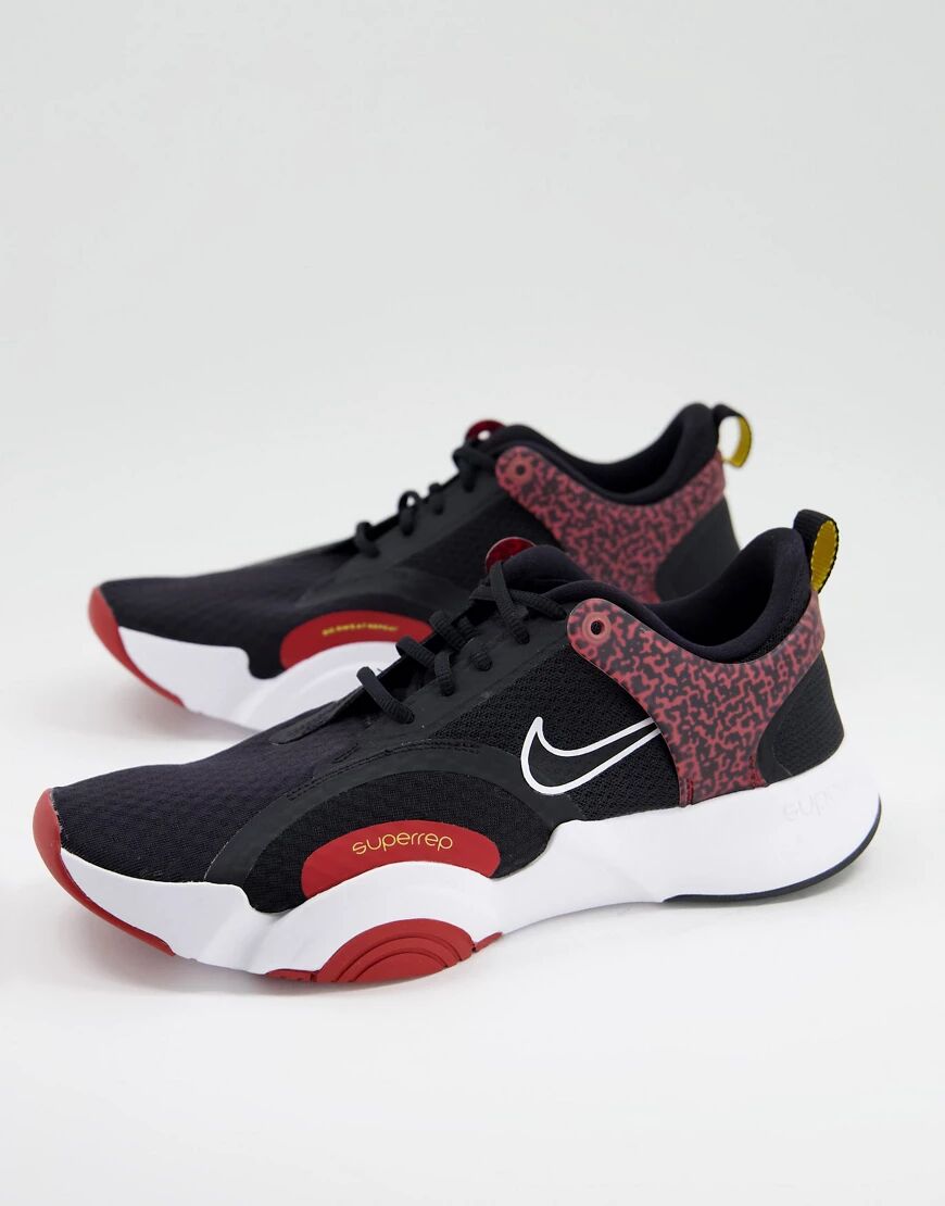 Nike Training SuperRep Go 2 trainers in black and red  Black