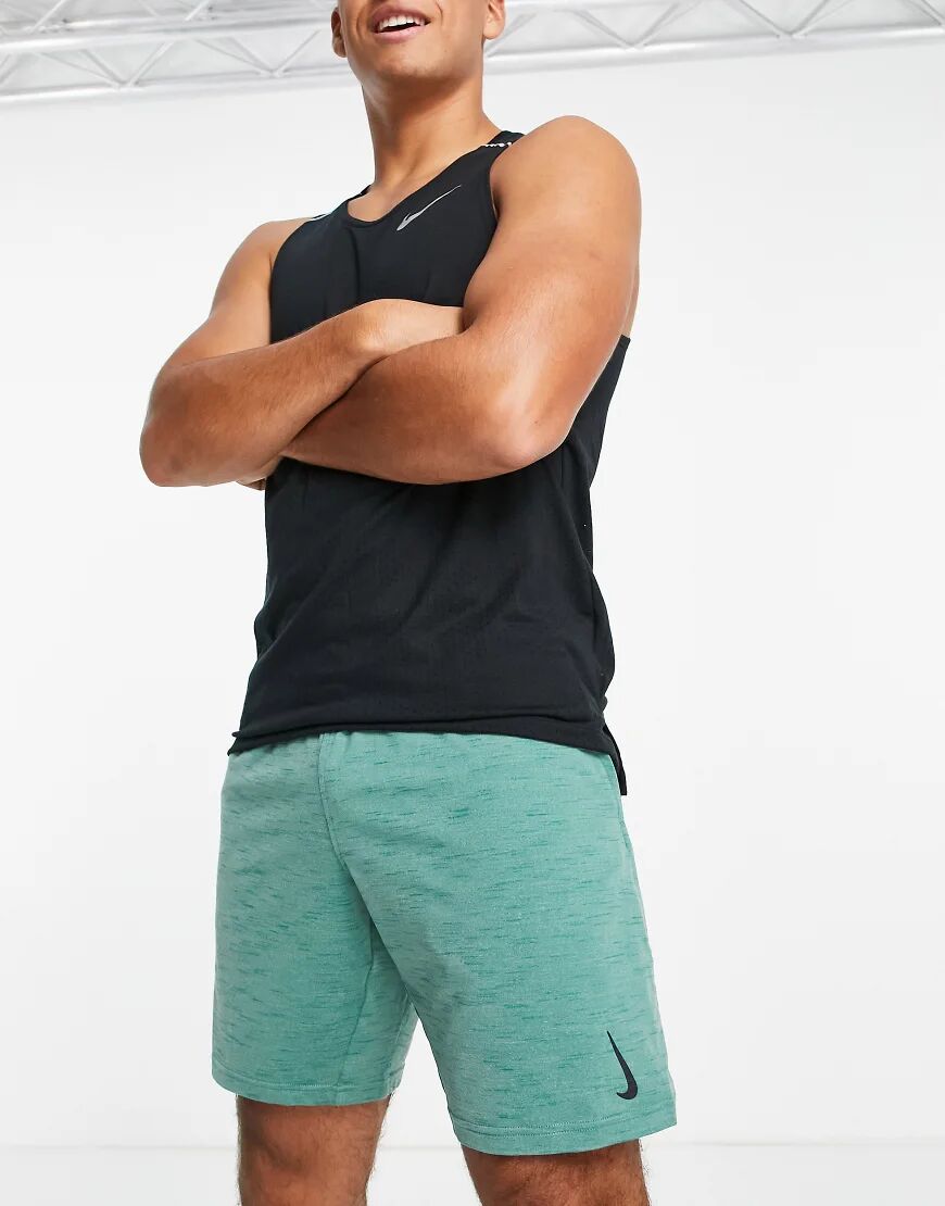 Nike Training Nike Yoga Dri-FIT short in mint green  Green