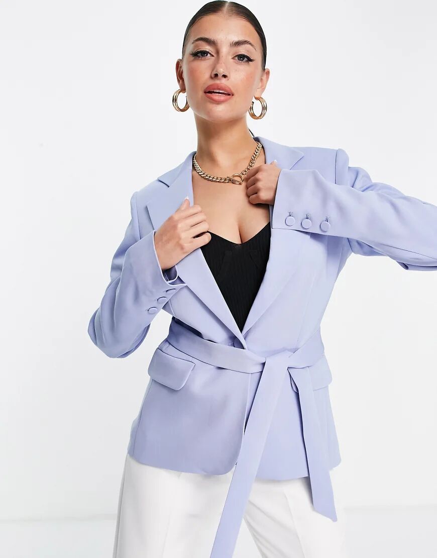 & Other Stories fitted blazer co-ord in light blue  Blue