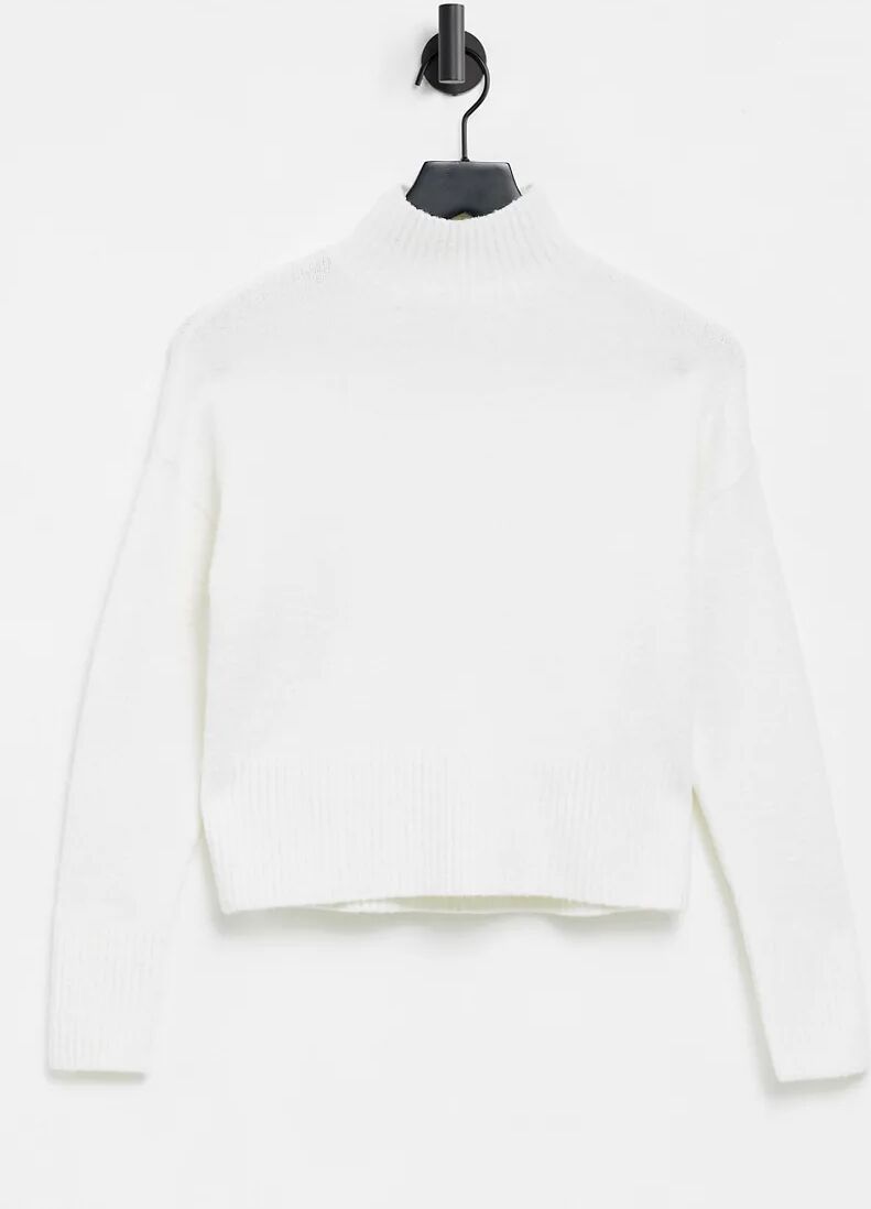 & Other Stories knitted cropped jumper in off white  White