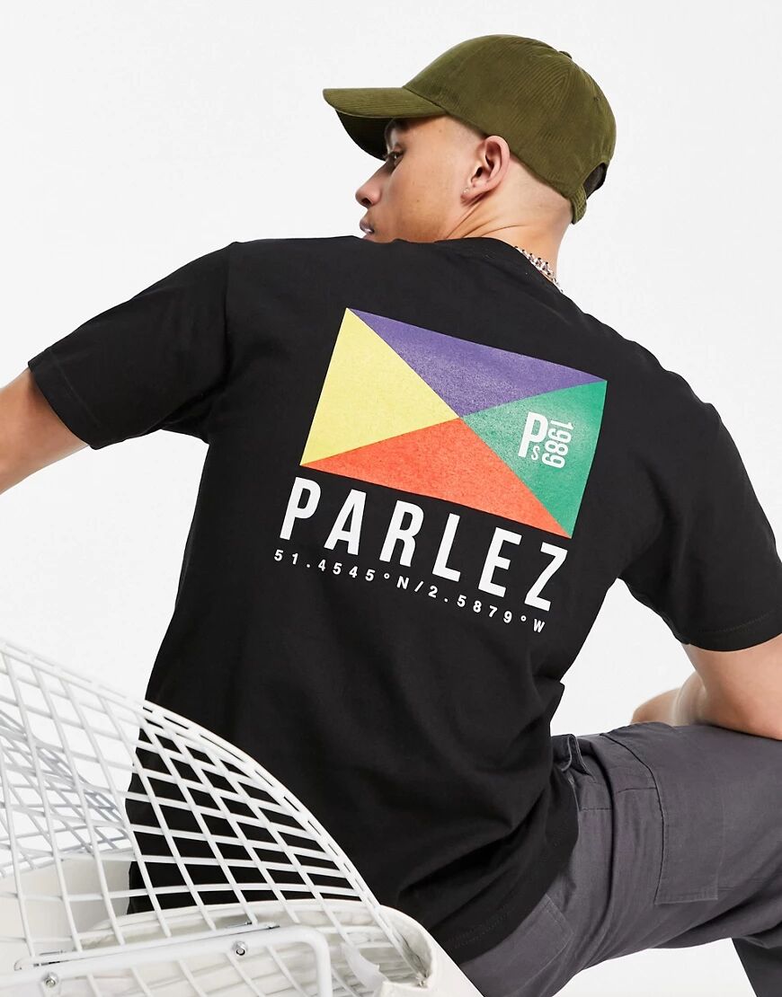 Parlez Endeavour t-shirt in black  Black