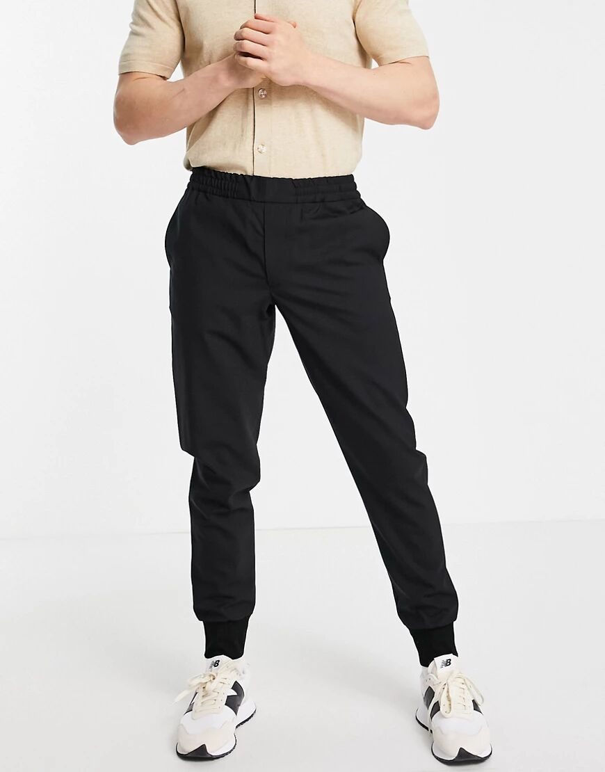 Paul Smith drawcord trousers-Black  Black