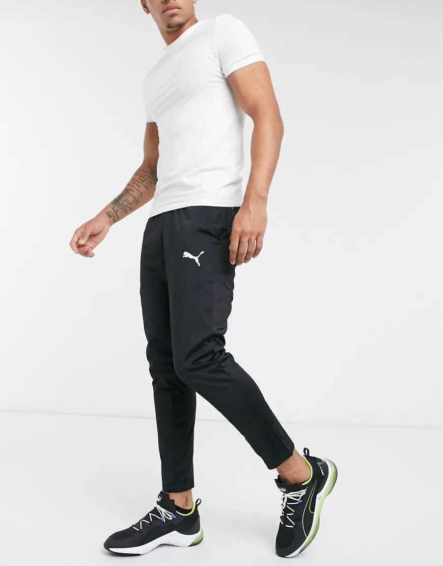 Puma Football joggers in black  Black