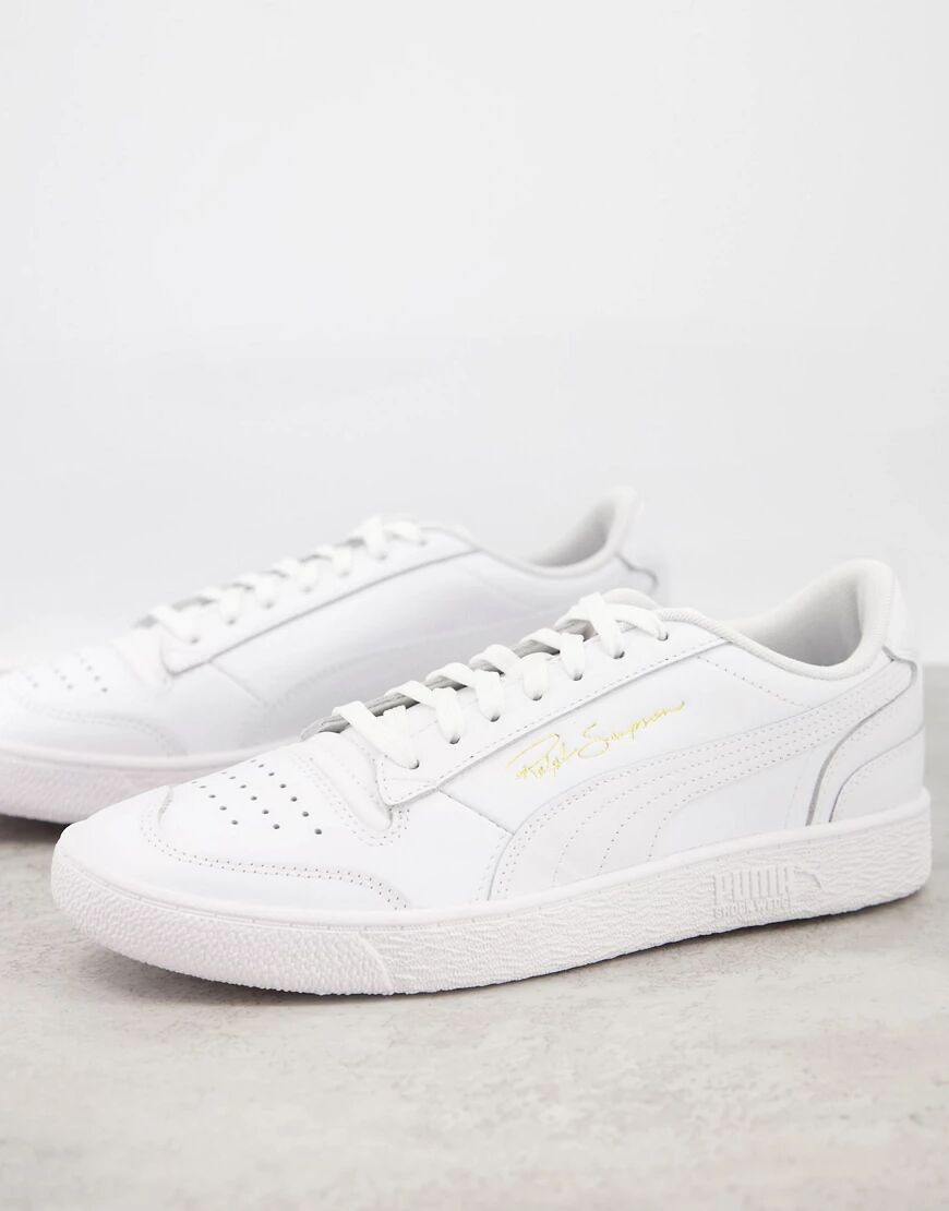 Puma Ralph Sampson Lo trainers in triple white  White