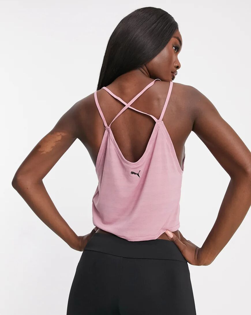 Puma Studio strappy vest in pink  Pink