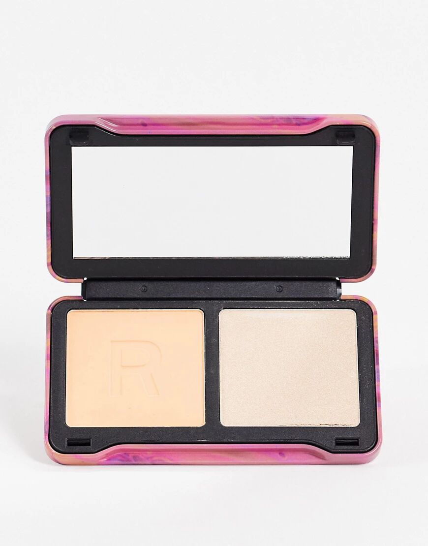 Revolution Neon Heat Dynamic Face Palette Scorched Rose-Multi  Multi