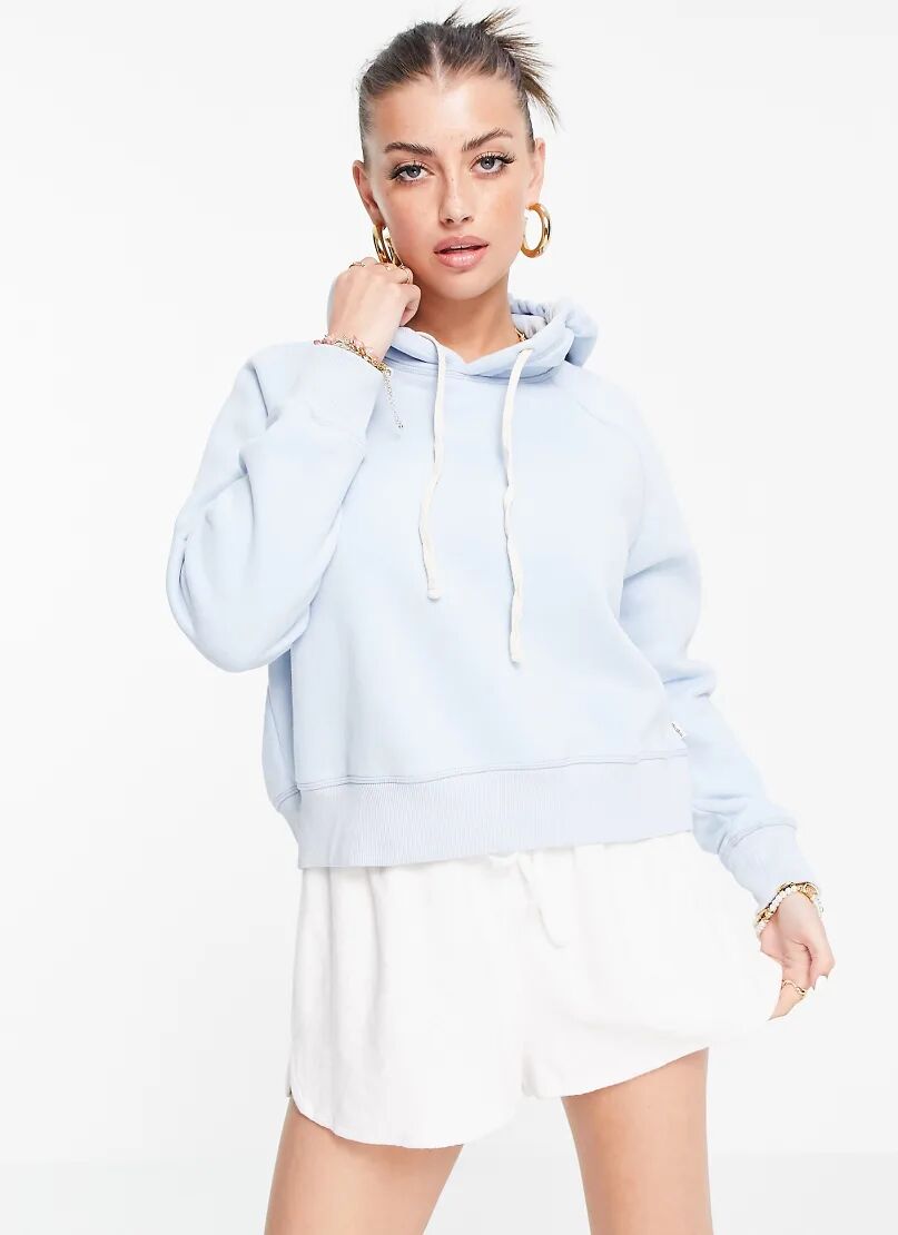 Rhythm fleece co-ord hoodie in sky blue  Blue