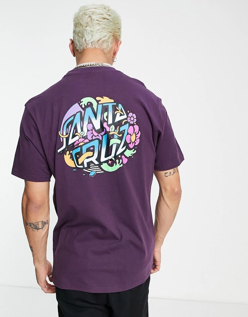 Santa Cruz strange dot t-shirt in purple  Purple