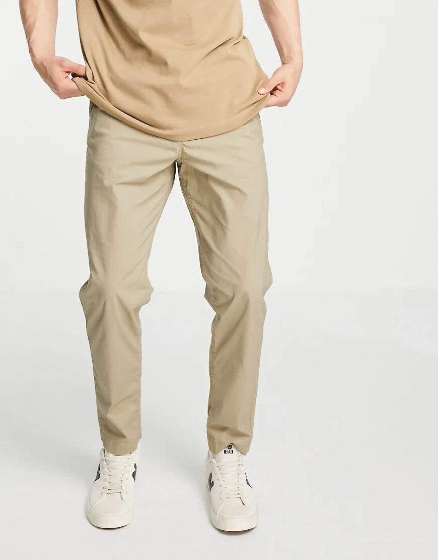 Selected Homme co-ord trouser with organic cotton in beige-Neutral  Neutral