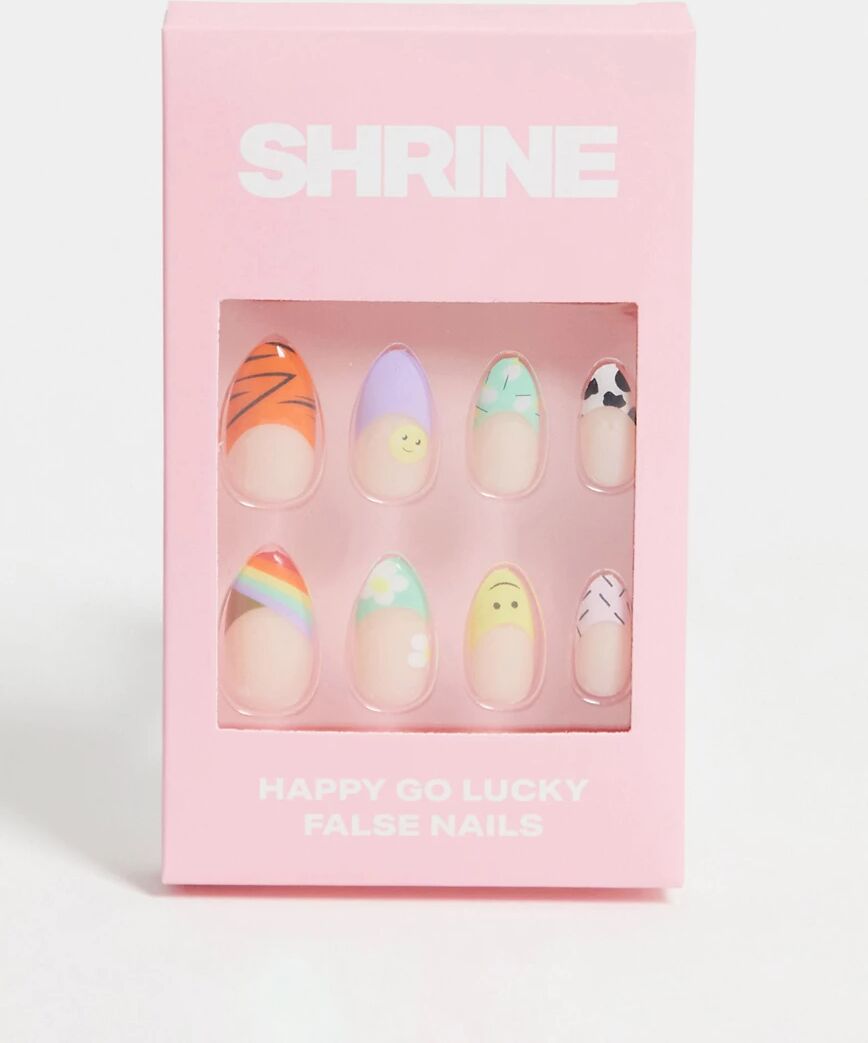 Shrine False Nails - Happy Go Lucky-Multi  Multi