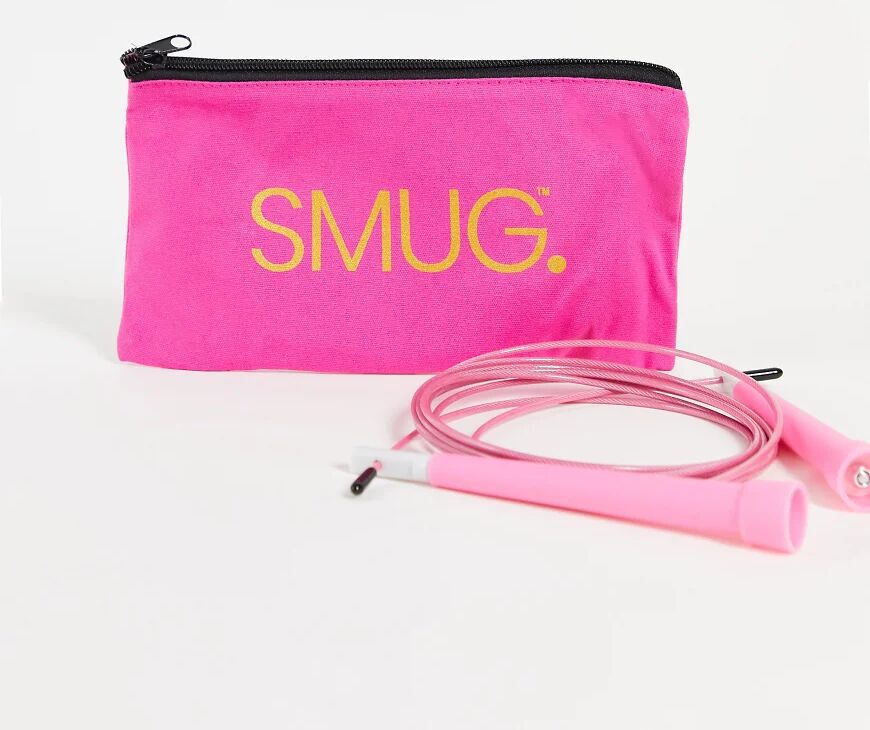 SMUG Skipping Rope & Bag set - Pink  Pink