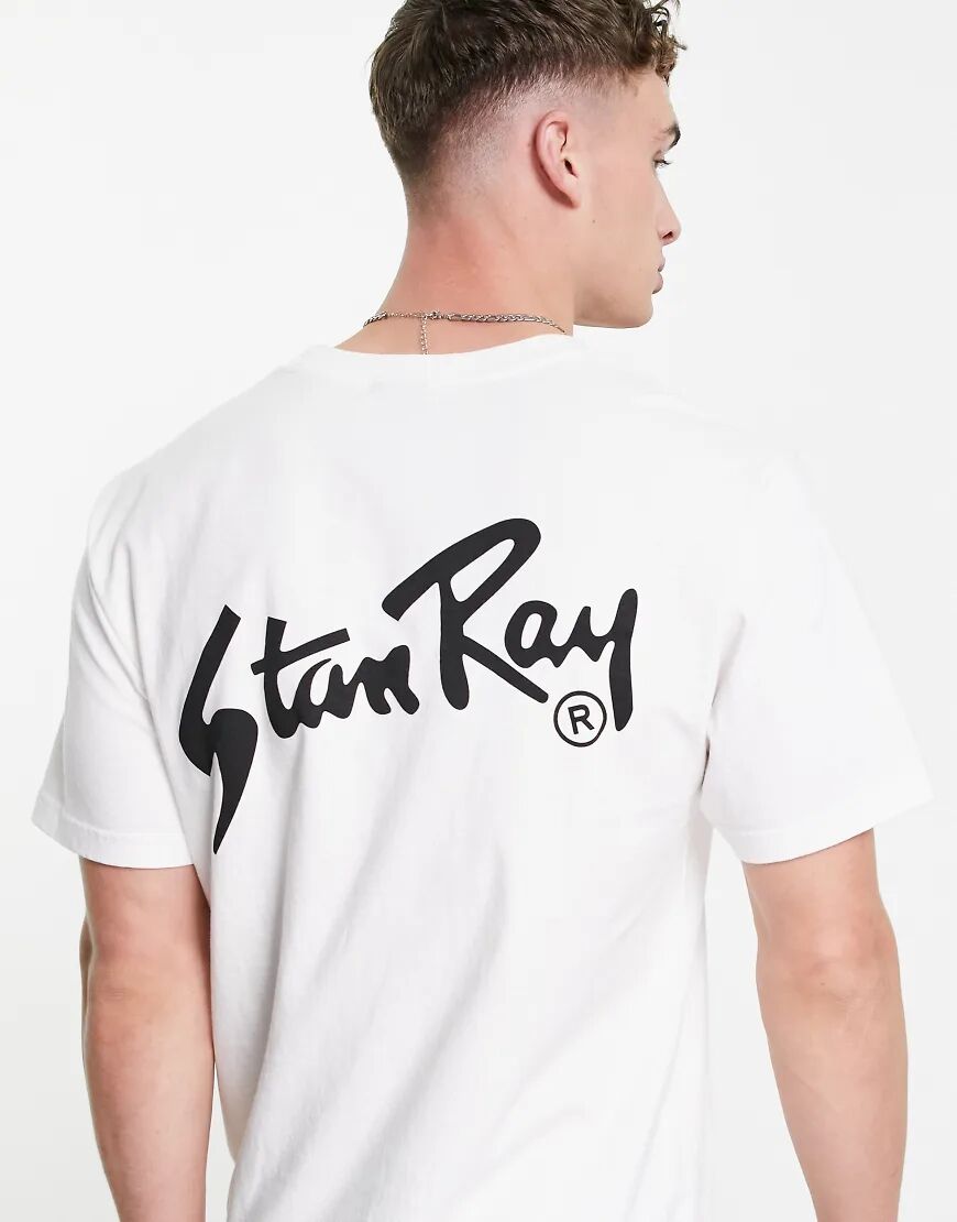 Stan Ray OG t-shirt in white-Blue  Blue