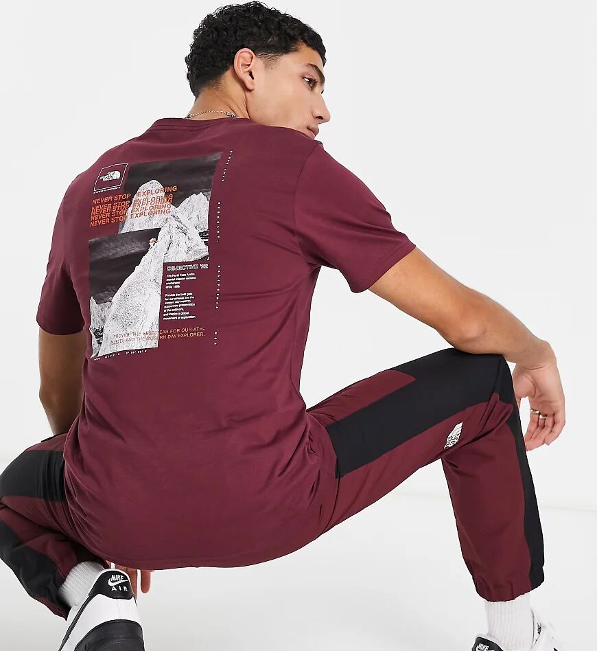 The North Face Collage t-shirt in red Exclusive at ASOS  Red