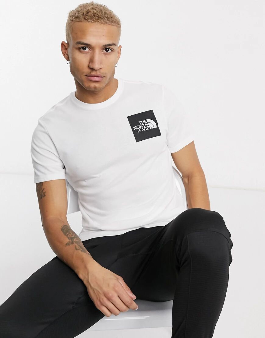 The North Face Fine t-shirt in white  White