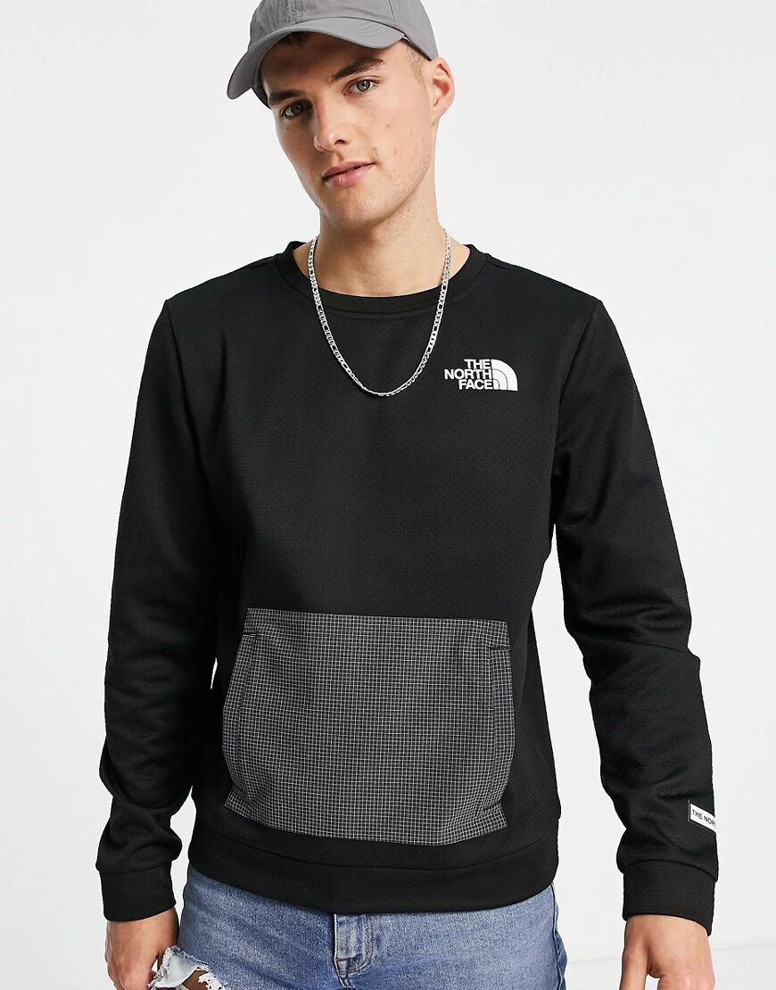 The North Face Mountain Athletic sweatshirt in black  Black