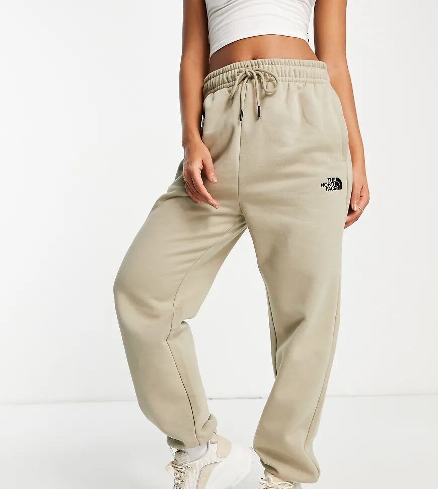 The North Face Oversized Essential joggers in beige Exclusive at ASOS-Neutral  Neutral