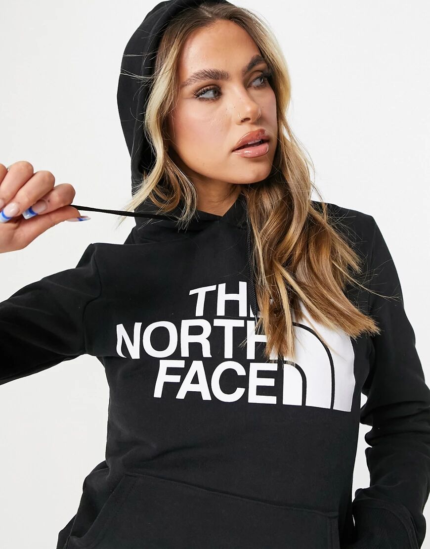 The North Face standard hoodie in black  Black