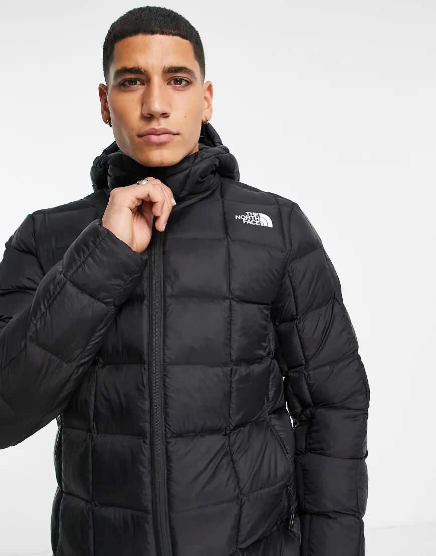 The North Face Thermoball super hooded jacket in black  Black