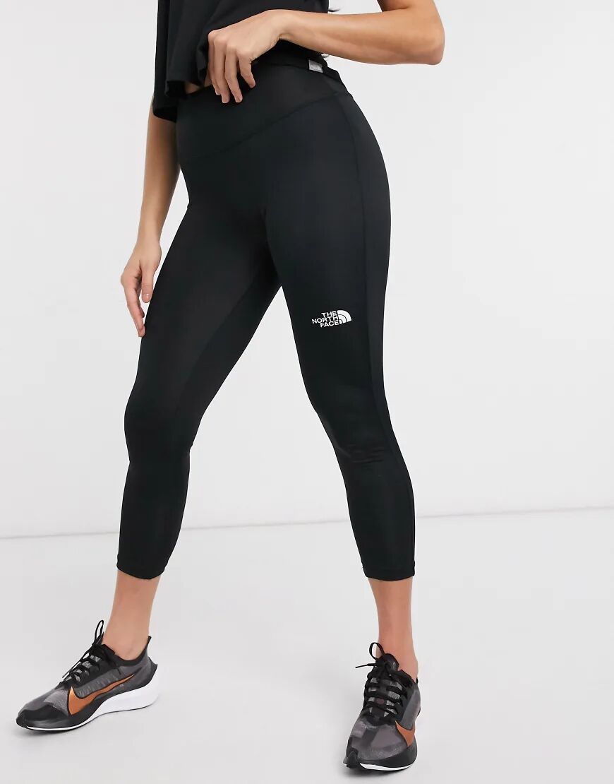 The North Face Training Flex High Rise 3/4 leggings in black  Black