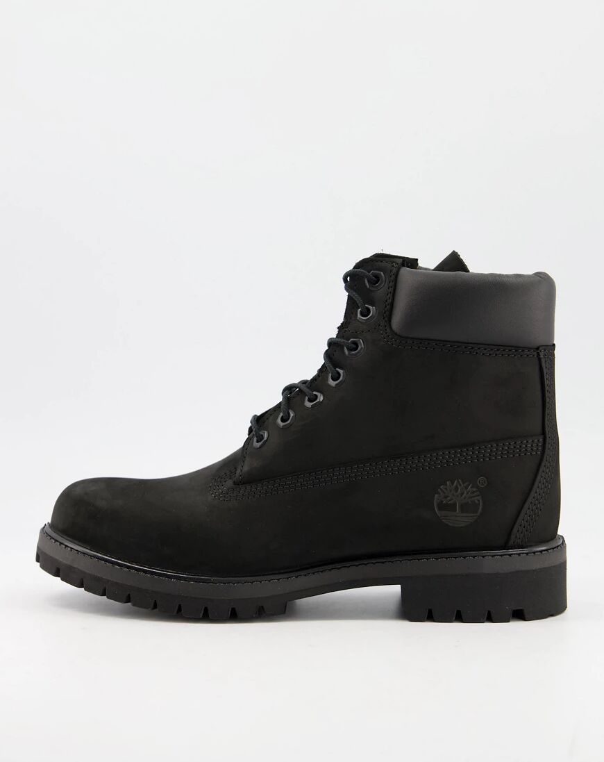 Timberland 6 inch Premium boots in black  Black