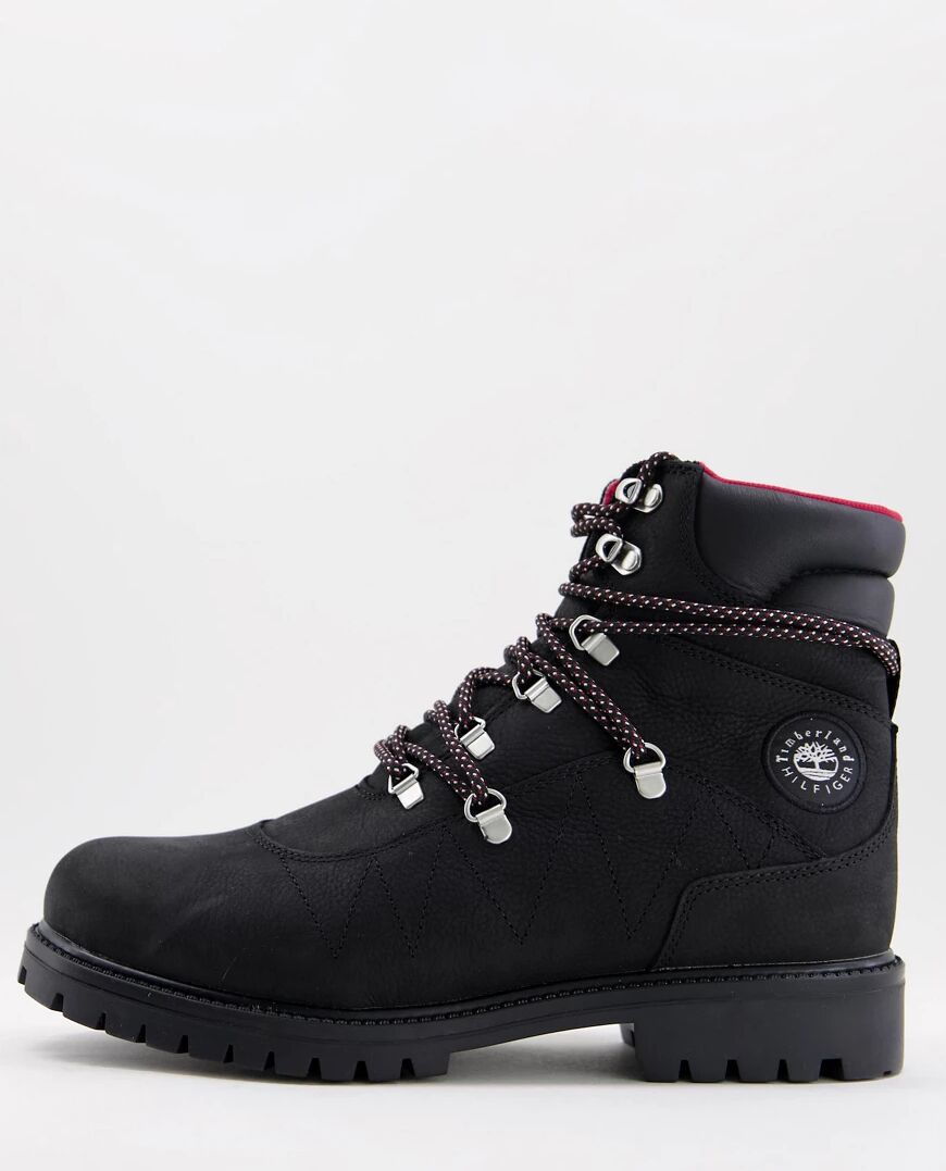 Timberland X Tommy Hilfiger Reimagine Hiker 110 boots in black  Black