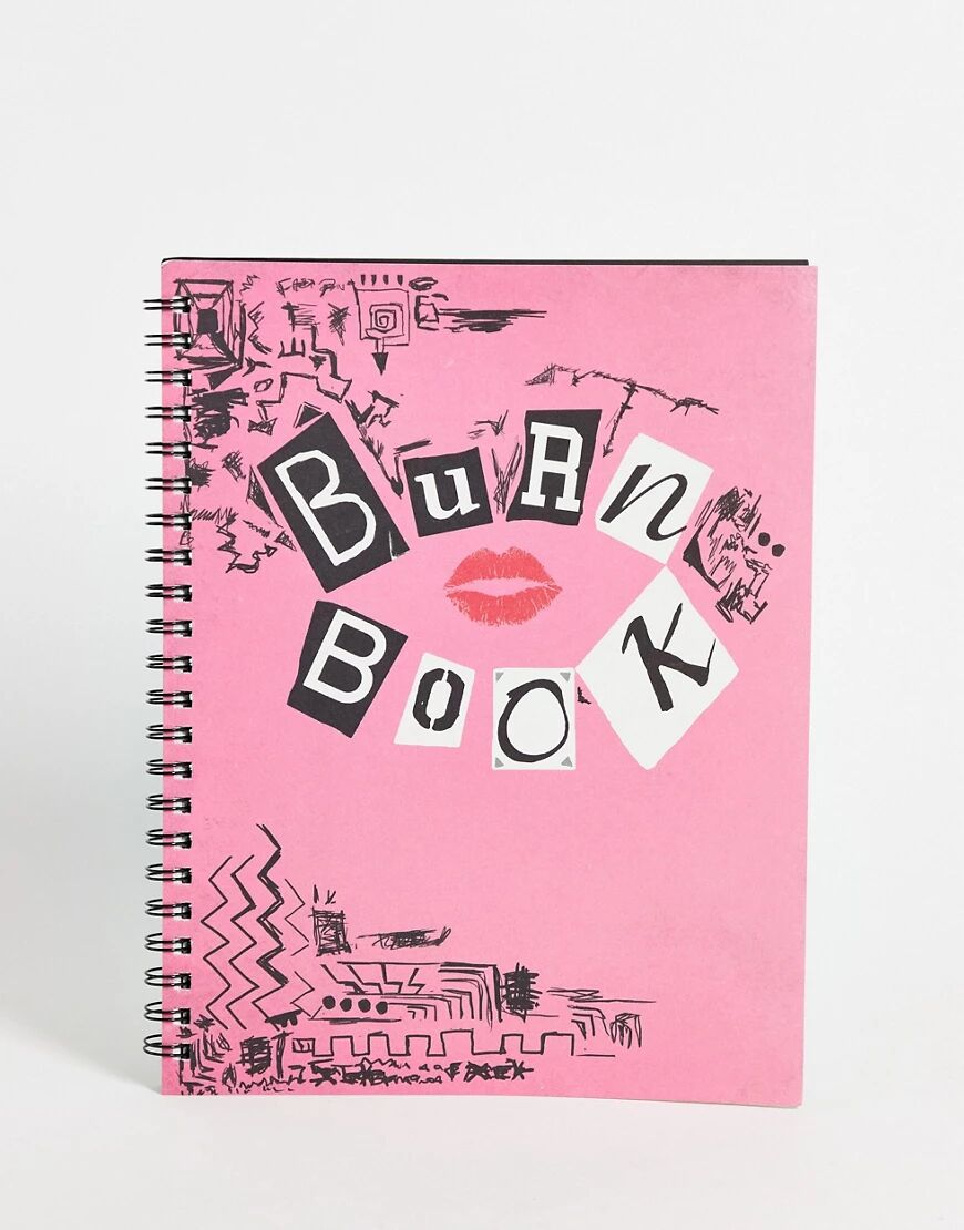 Typo x Mean Girls burn book A5 notebook in pink  Pink