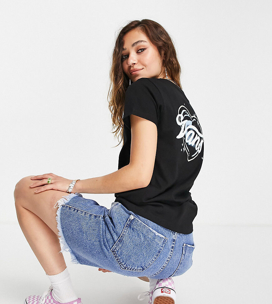 Vans Better Together Airbrush Basic crew t-shirt in black Exclusive at ASOS  Black