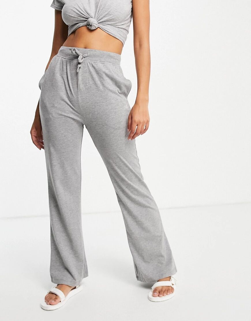 Vans Dempsie wide leg trousers in grey  Grey