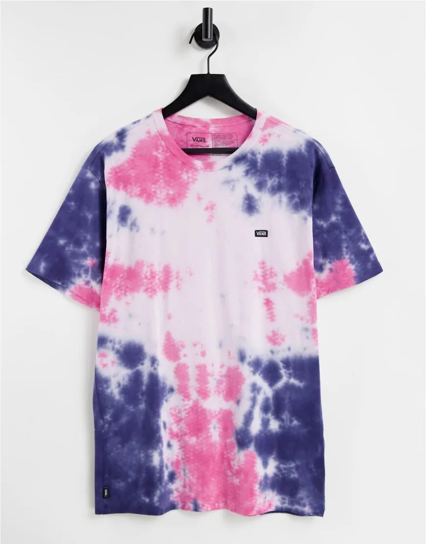 Vans off the wall classic burst t-shirt in tie dye-Multi  Multi