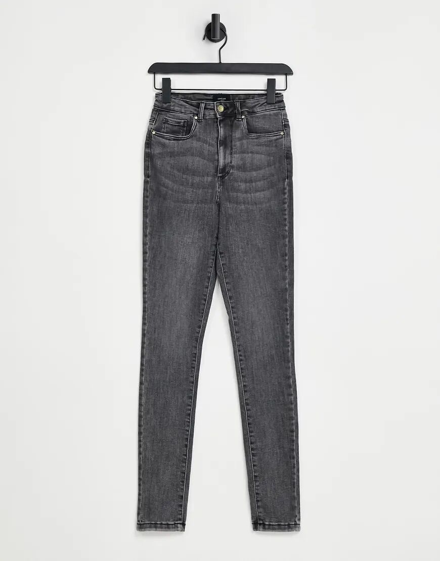 Vero Moda straight leg jeans in grey  Grey