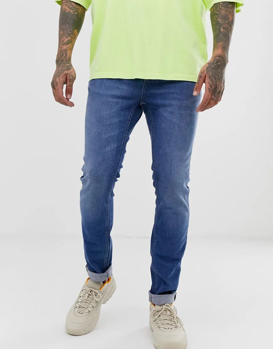 WESC Alessandro skinny jeans-Blue  Blue