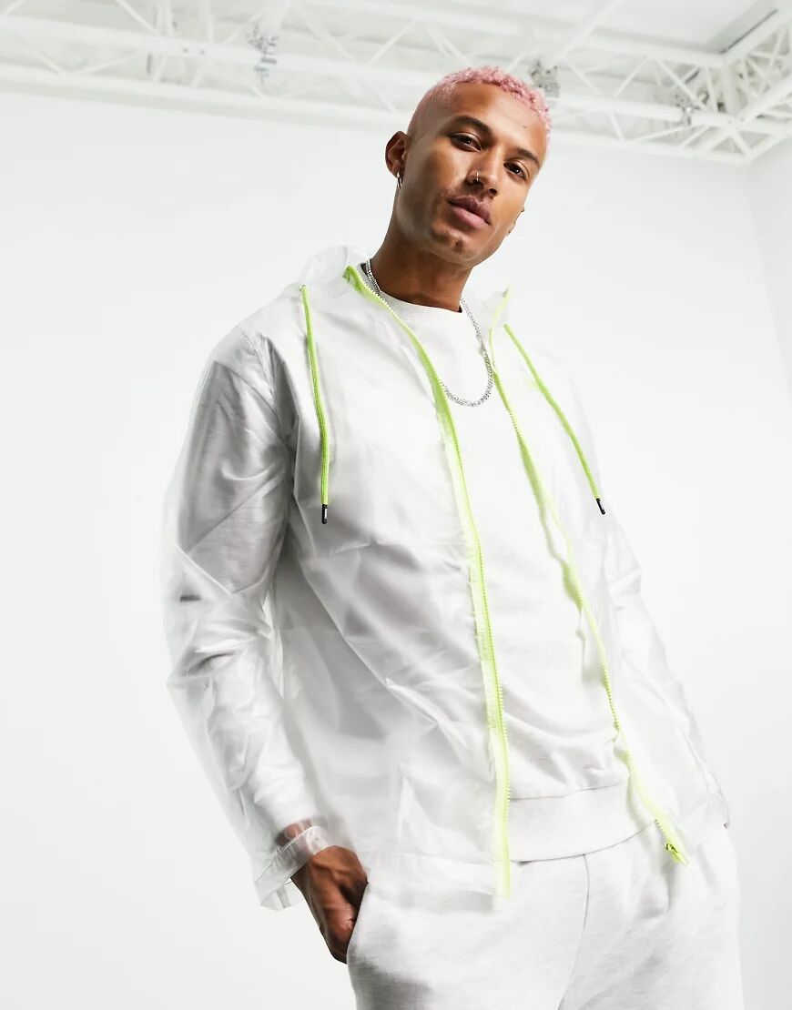 WESC transparent jacket-Clear  Clear