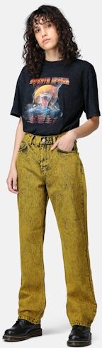 JUNKYARD Jeans – Straight Off Gul Female M