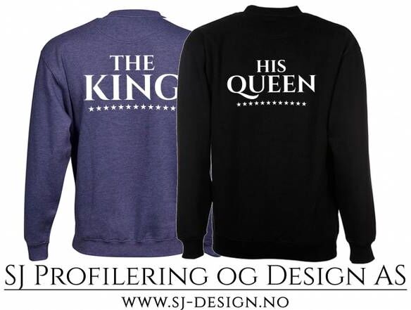 SJ Profilering & Design AS King And Queen Sweat - Sett