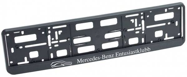 Mercedes-Benz Entusiastklubb Skiltplateholder