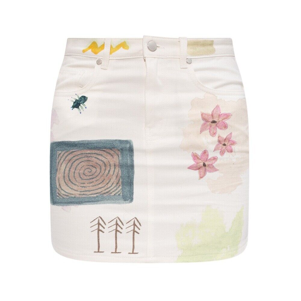 alexander mcqueen Grow Up Skirt Hvit Female