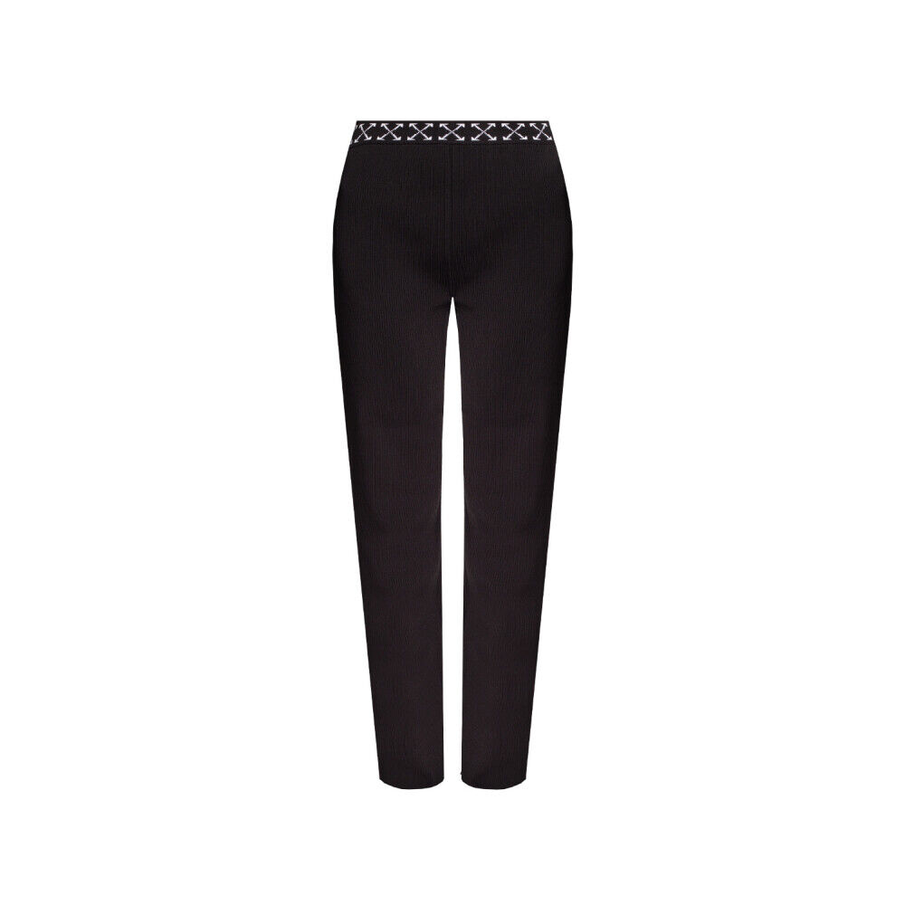 Off White Trousers Sort Female