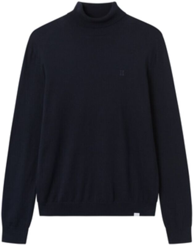 Les Deux Edward Cashton Rollneck Knit Genser Blå Male