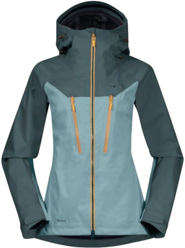 bergans Cecilie 3L jacket dame Blå Female