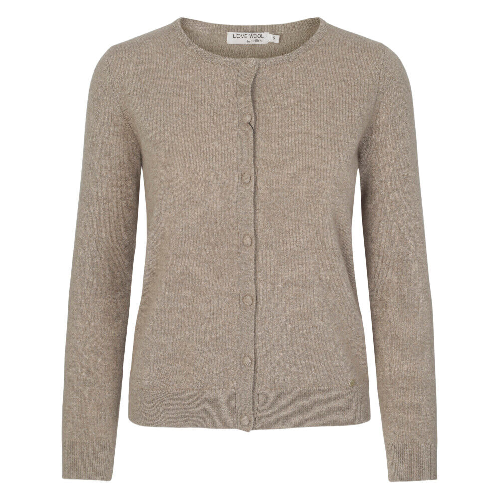 tirillm Emilie Cashmere Cardigan Beige Female