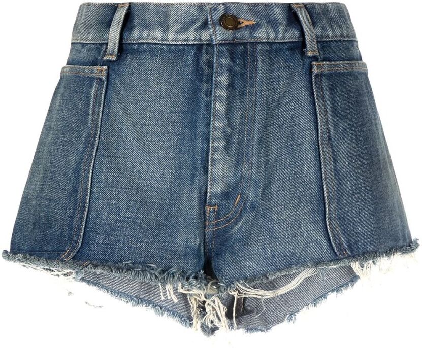 Saint Laurent Shorts Blå Female