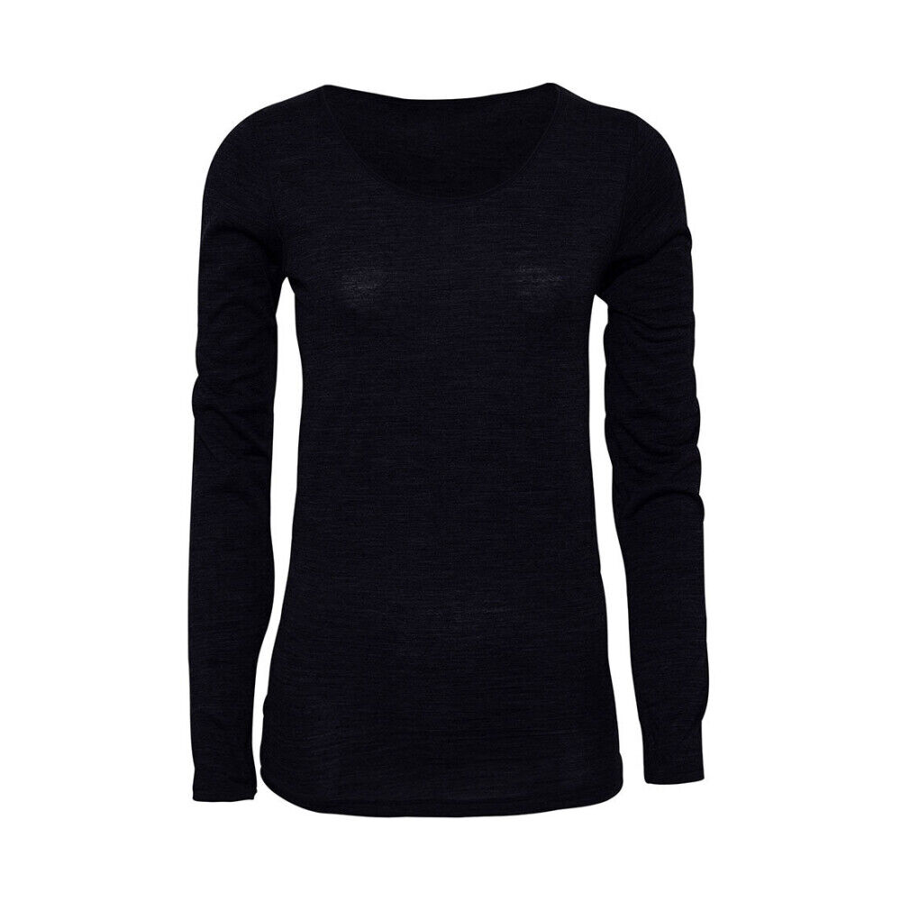 JBS t-shirt long sleeve Sort Female